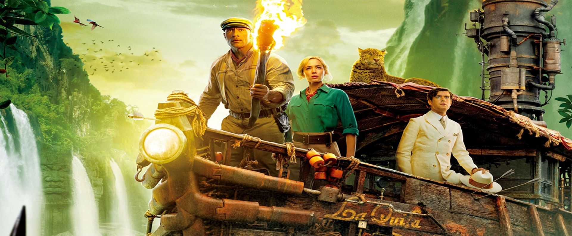 EZ Movie ดูหนังฟรี ไม่มีโฆษณา ภาพโลโก้ Jungle Cruise (2021) ผจญภัยล่องป่ามหัศจรรย์