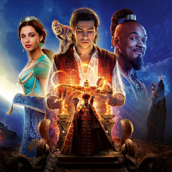 EZ Movie ดูหนังฟรี ไม่มีโฆษณา ภาพโลโก้ Aladdin (2019) อะลาดิน