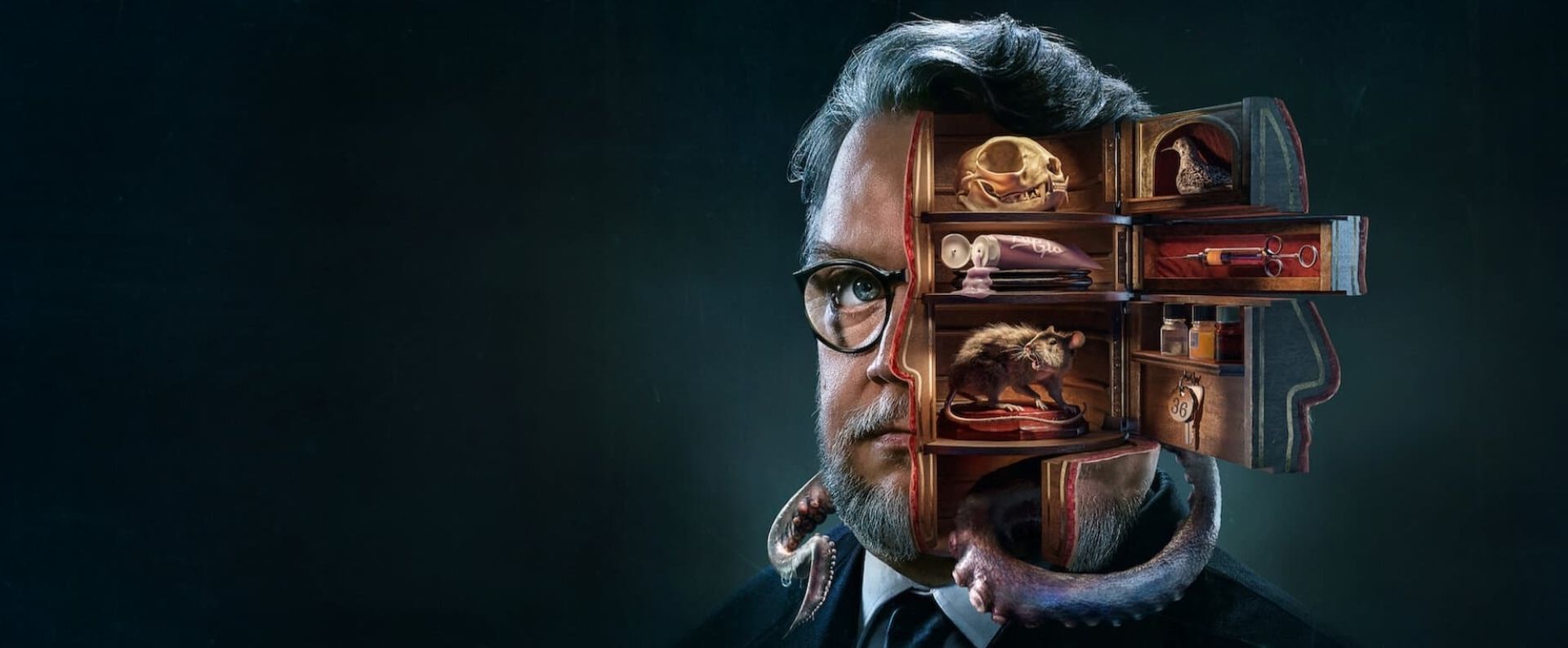 EZ Movie ดูหนังฟรี ไม่มีโฆษณา ภาพโลโก้ Guillermo del Toro's Cabinet of Curiosities (2022) ตู้ลับสุดหลอน