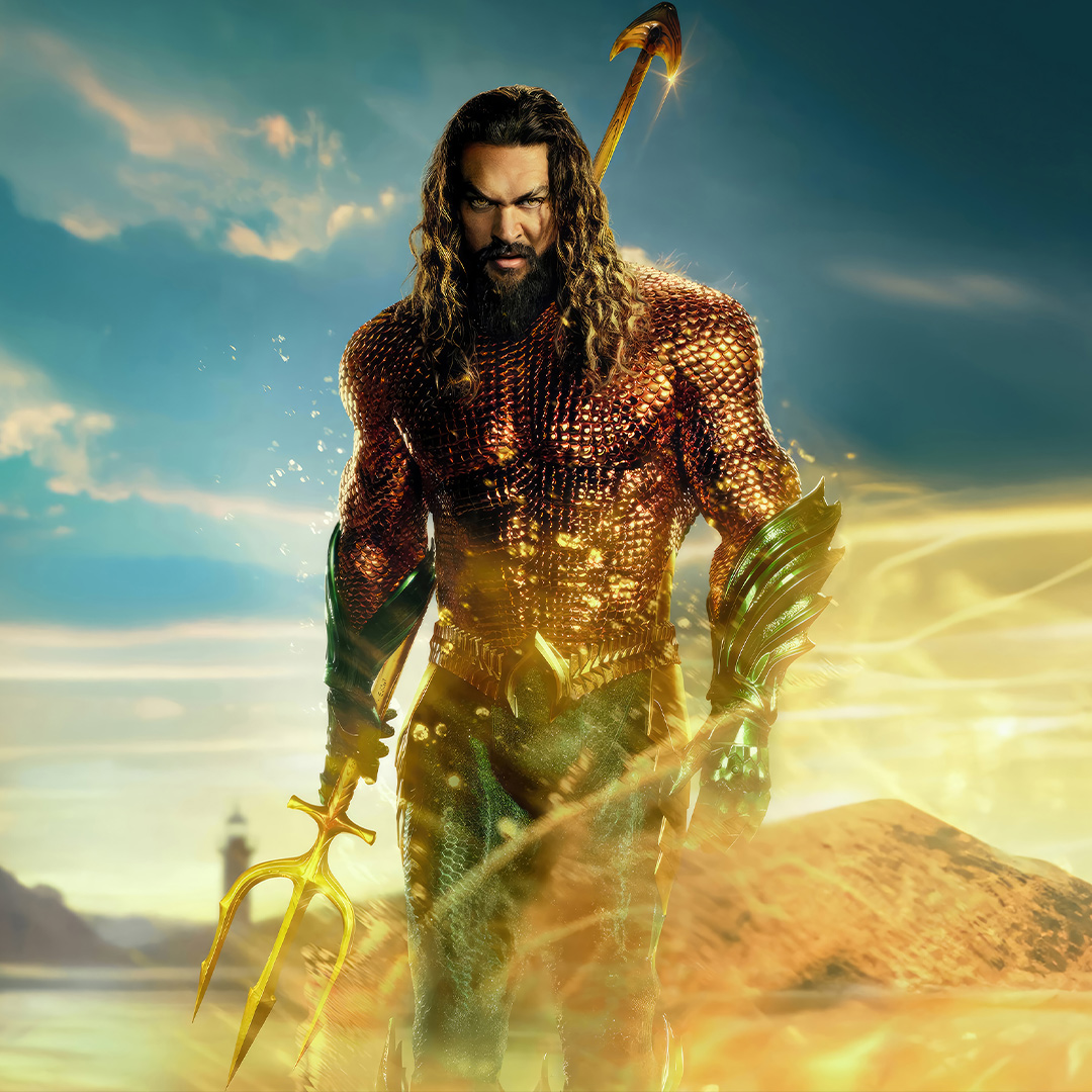 EZ Movie ดูหนังฟรี ไม่มีโฆษณา ภาพโลโก้ Aquaman and the Lost Kingdom (2023) อควาแมน กับอาณาจักรสาบสูญ