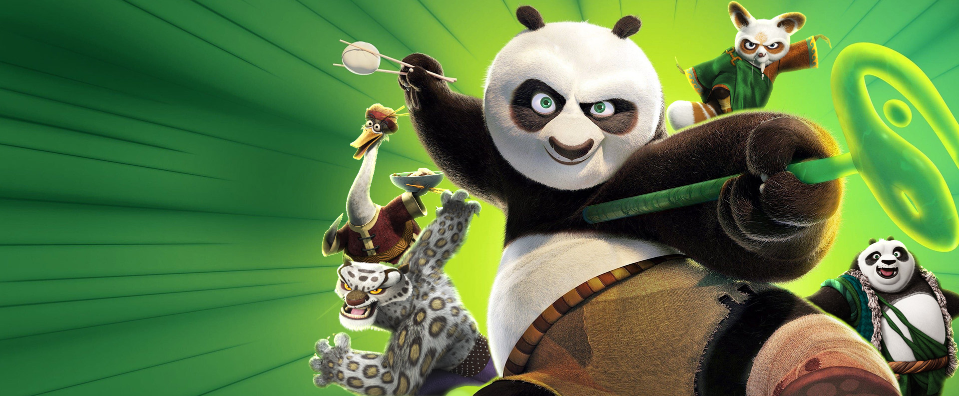 EZ Movie ดูหนังฟรี ไม่มีโฆษณา ภาพโลโก้ Kung Fu Panda 4 (2024) กังฟูแพนด้า 4