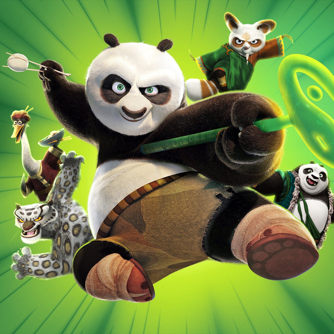 EZ Movie ดูหนังฟรี ไม่มีโฆษณา ภาพโลโก้ Kung Fu Panda 4 (2024) กังฟูแพนด้า 4