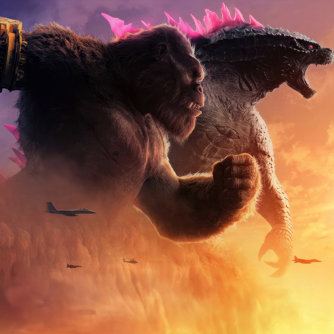 EZ Movie ดูหนังฟรี ไม่มีโฆษณา ภาพโลโก้ Godzilla x Kong: The New Empire (2024) ก็อดซิลล่า ปะทะ คอง 2 อาณาจักรใหม่